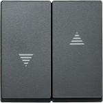 Merten Wippe für Rollladenschalter und -taster, anthrazit, System M 