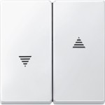 Merten Wippe für Rollladenschalter und -taster, polarweiß, System M 