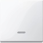 Merten Wippe mit Kontrollfenster, polarweiß glänzend, System M 