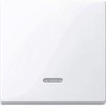 Merten Wippe mit Kontrollfenster, aktivweiß glänzend, System M 