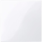 Merten Zentralplatte für Bus-Abschlussweiche und Leer-Einheit, aktivweiß glänzend, System M 