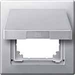 Merten Schutzabdeckung IP 44, aluminium glänzend, M-SMART 