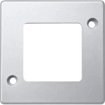 Merten Rahmen, 1fach, mattsilber, PANZER 