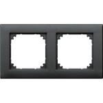 Merten M-PLAN-Rahmen, 2fach, anthrazit 
