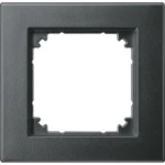 Merten M-PLAN II-Rahmen, 1fach, bündiger Einbau, anthrazit 