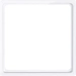 Merten Zwischenring für Kombieinsätze nach DIN 49075, aktivweiß glänzend, System M 