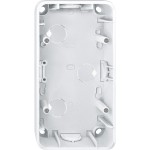 Merten Aufputz-Gehäuse, 2fach, polarweiß glänzend, 1-M, ATELIER-M 