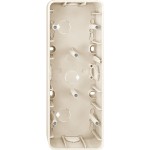 Merten 519344 Aufputz-Gehäuse 3-fach cremeweiß glänzend 1-M ATELIER-M 