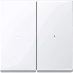 Merten Wippen für Tastermodul 2fach, aktivweiß glänzend, System M 