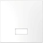 Merten Wippe mit rechteckigem Symbolfenster, Lotosweiß, System Design 