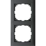 Merten M-Pure-Rahmen, 2fach, anthrazit, M-Pure 