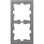 Merten D-Life Rahmen, 2fach, Edelstahl 