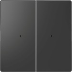 Merten Wippen für Taster-Modul 2fach, Anthrazit, System Design 