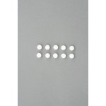 Ritto 1229698 Blindknopf für 1481672 Rund 10 Stück 