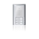 Ritto 1840420 Entravox Türstation Audio 4 Wohnungen Audio silber eloxiert 