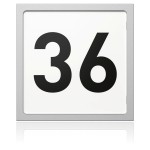 Ritto 1876120 Portier Infomodul 1fach silber 