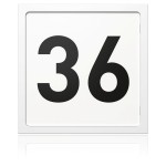 Ritto 1876170 Portier Infomodul 1fach weiß 