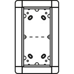 Ritto 1881220 Unterputzrahmen 2 Modulplätze silber 