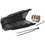 Cellpack 371166 Gel-Abzweigmuffe mit Abzweigblock EASY 6V 