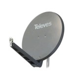 Televes S85QSD-G QSD-Line Offset Reflektor 85x95cm Graphit 