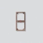 Siedle MR611-2/1-0 Montagerahmen Messing 200015590-00 