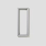 Siedle KR611-3/1-0SM Kombirahmen Silber-Metallic 200016832-01 