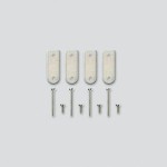 Siedle ZFB611-0 Zubehör-Frontplattenbefestigung 200022030-00 