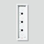 Siedle GA612-4/1-0W Gehäuse-Aufputz Weiß 200039135-00 