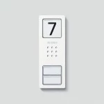 Sonderartikel: Siedle CA812-2,CA850-2W Gehäuse-Oberteil Weiß 210005110-00 