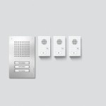 Siedle SETCLAB850-3E/W Audio-Set Siedle Classic Edelstahl/Weiß 210010047-00 