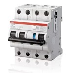 ABB 2CSR256140R1164 FI/LS-Schalter 6kA 3P+N Typ A, C 16, 30mA 6kA IEC/EN 61009, 10kA IEC/EN 60947-2 