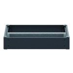 Striebel & John 2CPX010984R9999 Sockel 100 mm für TwinLine X, T400/H100/B550 mm, pulverbeschichtet, RAL 9005 