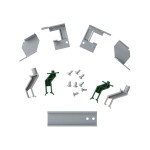 Striebel & John 2CPX011000R9999 Montageset Zählerfelder Comfortline zum Einbau in Standschränke / Wandschränke 