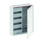 Striebel & John 2CPX052211R9999 Kleinverteiler Aufputz, 2FB, 4-reihig, Tür mit Belüftungsschlitzen 