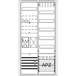 Striebel & John 2CPX054220R9999 Komplettschrank, Aufputz, BKE-I, A27 1Z1R1V5A2, Schutzklasse II, Schutzart IP31 