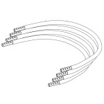 Striebel & John 2CPX054375R9999 Zugangsleitung, 4-polig, 10 mm² 