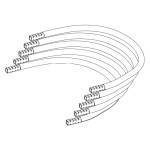 Striebel & John 2CPX054389R9999 Verbindungsleitung, 5-polig, 10 mm² 
