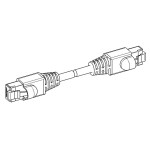 Striebel & John 2CPX054391R9999 Patchleitung RJ45, mit Stecker, blau, Länge: 1000mm, 6kV 