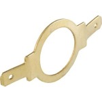 Kaiser 1020.80.10 Erdungslasche Ms passend zu Kabelverschraubung M20x1.5 / Pg 13, VPE=100 Stück 