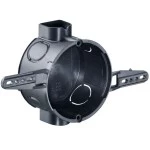 Kaiser 1055-62 Unterputz Geräte-Verbindungsdose für Nagelbefestigung 