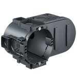KAISER 1068-05 Elektronik-Dose für Unterputzinstallation mit Klemmraum, Schutzart IP20, halogenfrei, flammwidrig 