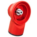 Kaiser 1088-16 Werkzeug Staubabsaugung M18x2.5 mit Gewinde-Direktaufnahme für Diamantschleifkrone Ø 82mm / 68mm 