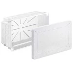 Kaiser 1092-27 Unterputz Universal-Einbaugehäuse 240 x 142 x 102 mm mit Mineralfaserplatte 