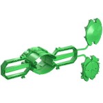 Kaiser 1211-01 Betonbau Prefix®-Geräte-Verbindungsdose 1-teilig Einbauöffnung Ø 60 mm Tiefe 91 mm mit Prefix®-Flügeln 25 Stück 