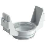 Kaiser 1211-32 Betonbau B¹ Prefix®-Adapter Ø 32mm 1-teil für Art.-Nr. 1202-29 u. 1204-29 zur Prefix® Flügel-Aufnahme 