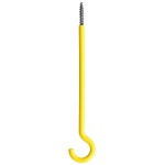 Kaiser 1225-10 Betonbau Leuchtenhaken selbstformend Schaftlänge 100 mm vollisoliert 50 Stück 