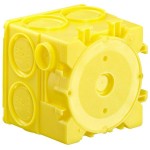 Kaiser 1263-60 Betonbau B² Geräte-Verbindungsdose mit Putzhaut Tiefe 68,5 mm 