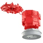 Kaiser 1265-13 Betonbau B1 Universal-Deckenauslass 2-teilig Auslassöffnung Ø 45 mm Tiefe 103 mm mit Leuchtenhaken-Aufnahme 