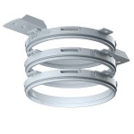 Kaiser 1281-20 Einbaugehäuse HaloX® 100 Einbausatz nachträglicher Einbau in Plattendecken Nachfolgetyp zu 1290-11 