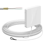 Kaiser 4252017 Teilnehmeranschluss Gf-TA AP 2xF LC/APC DX L=30m Zul. unten spleißfertig shutter LC/APC Pigtail 